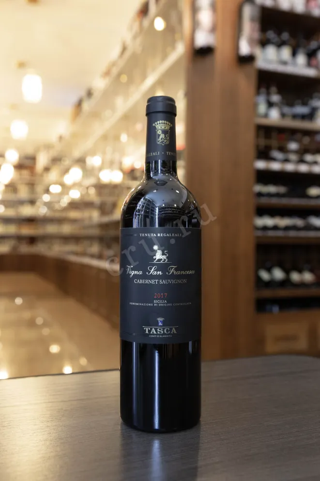 В магазине Крю Профи Tasca d'Almerita Vigna San Francesco Cabernet Sauvignon  2017 0.75 л