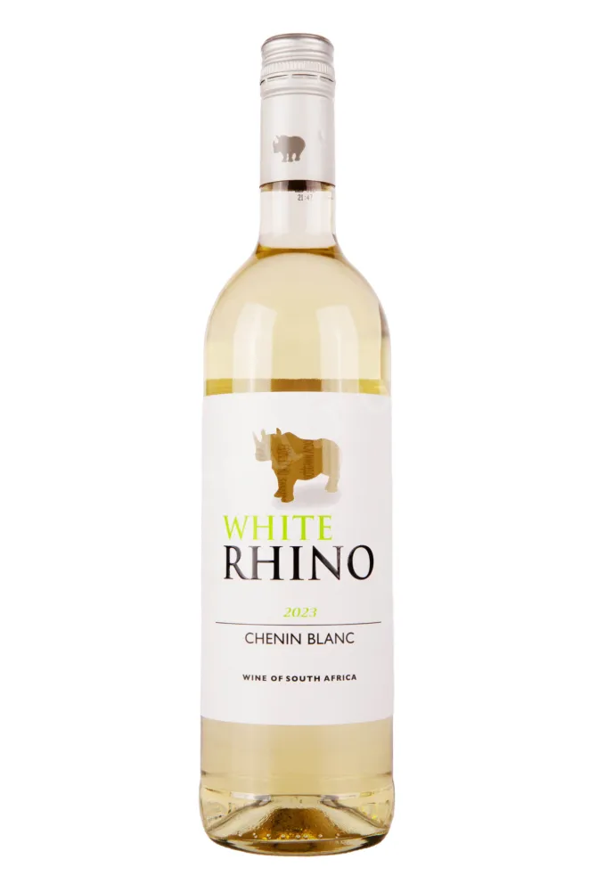 Вино White Rhino Chenin Blanc Western Cape 2023 0.75 л