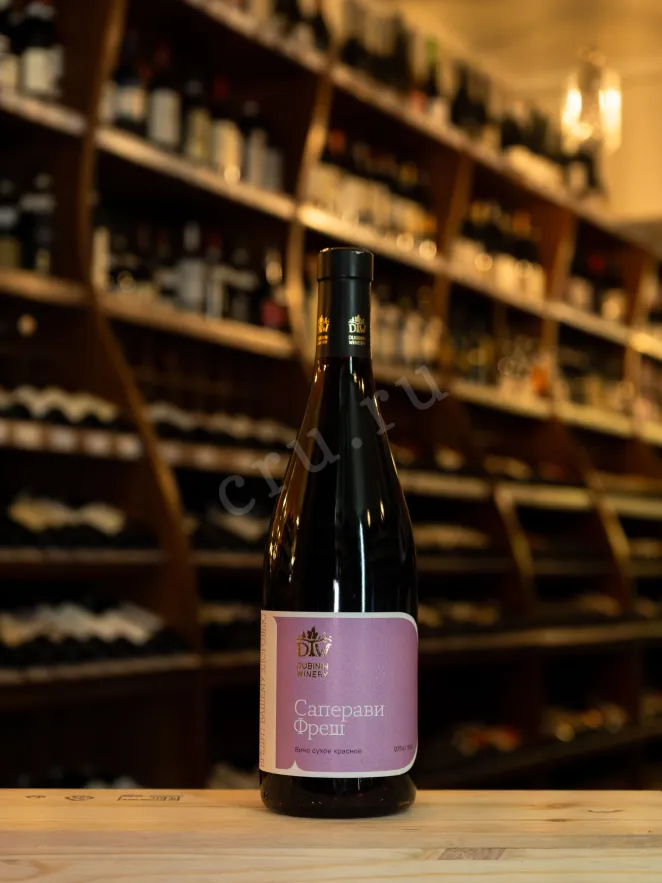 В магазине Крю Профи Dubinin Winery Saperavi Fresh 2022 0.75 л
