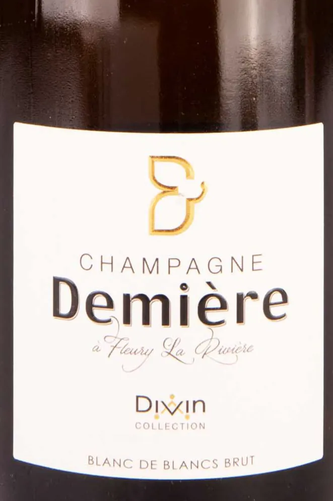 Этикетка Demiere Divin Blanc De Blancs 2016 0.75 л