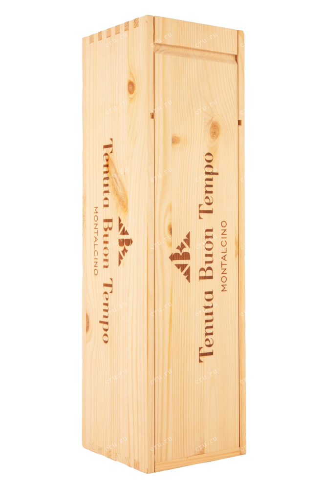 Деревянная коробка Brunello di Montalcino Tenuta Buon Tempo DOCG gift box 2011 1.5 л