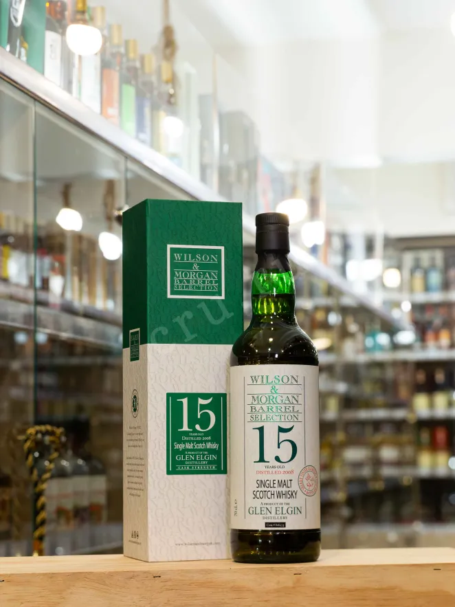 В магазине Крю Профи Wilson & Morgan Barrel Selection Glen Elgin Sherry Finish Oloroso 15 Years Old in gift box 0.7 л