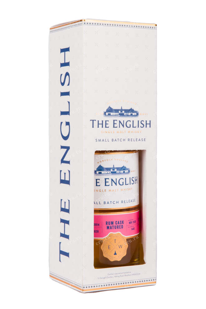 Подарочная упаковка The English Small Batch Release Rum Cask Matured 0.7