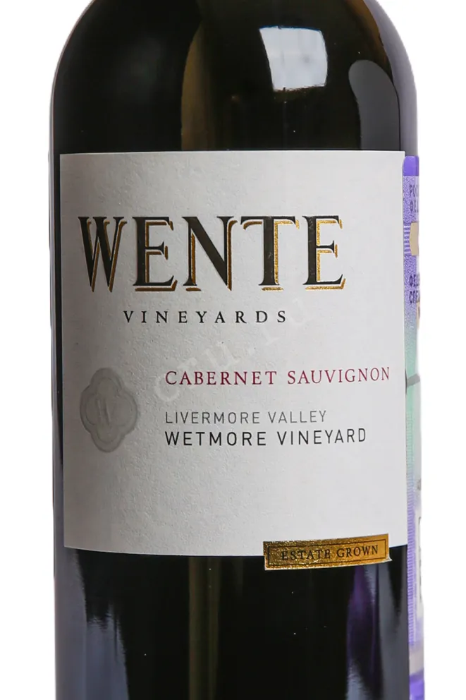 Этикетка Wente Vineyards Cabernet Sauvignon 2020 0.375 л