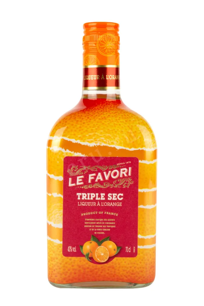 Ликер Le Favori Tripple Sec a l'orange  0.7 л