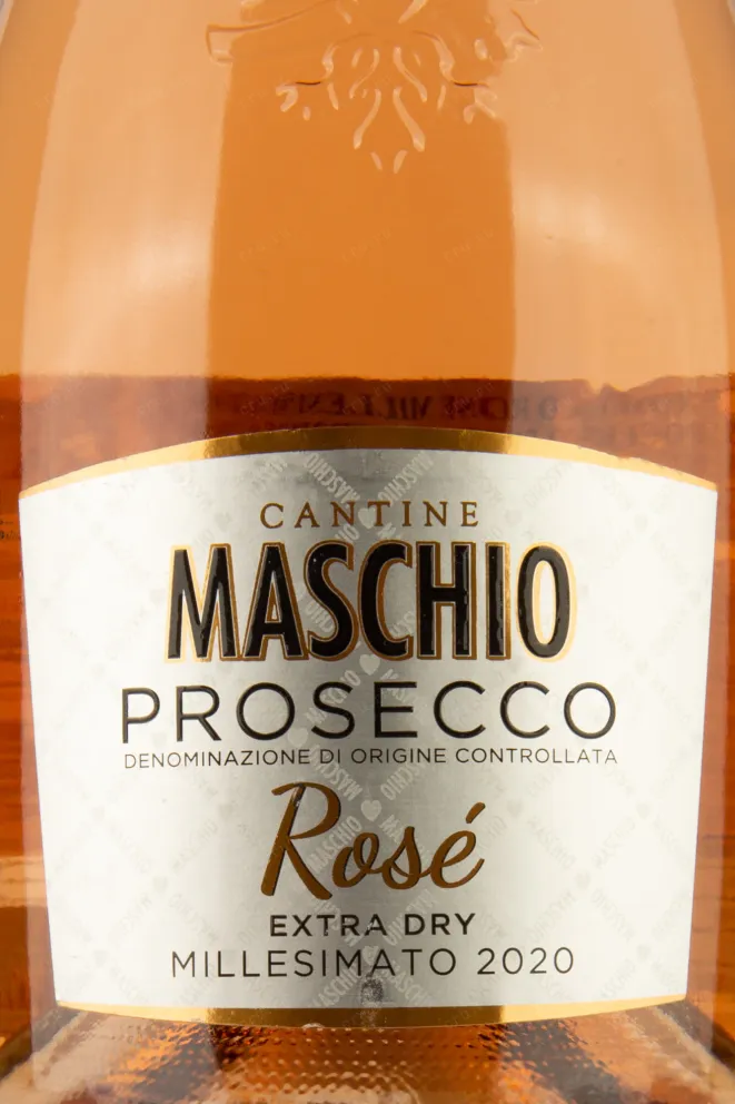 Этикетка Maschio Prosecco Rose Millesimato  2020 0.75 л