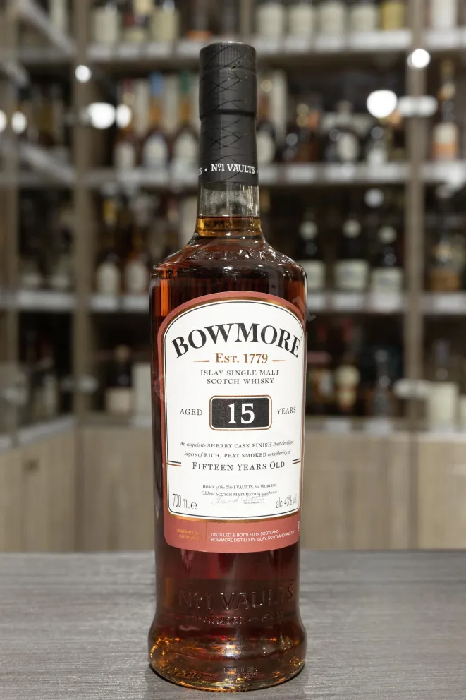 В магазине Крю Профи Bowmore Darkest Sherry Cask Finished 15 YO 0.7 л