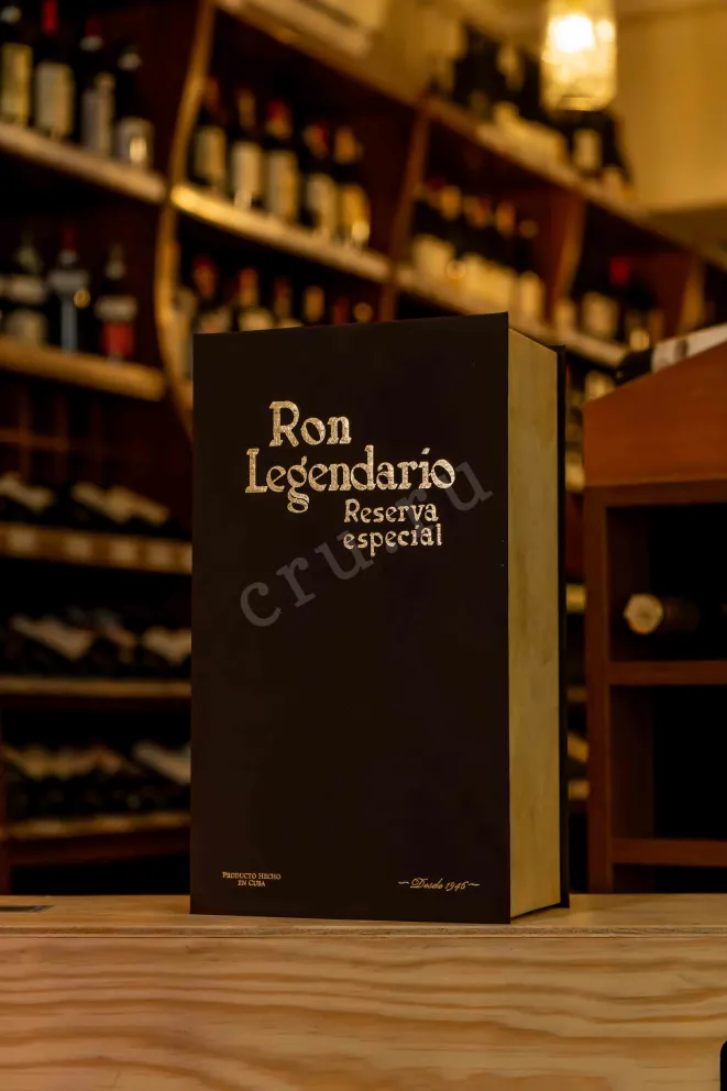 В магазине Крю Профи Legendario Ron Reserva Especial in gift box 0.7 л
