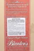 Контрэтикетка Blantons Original 0.7 л