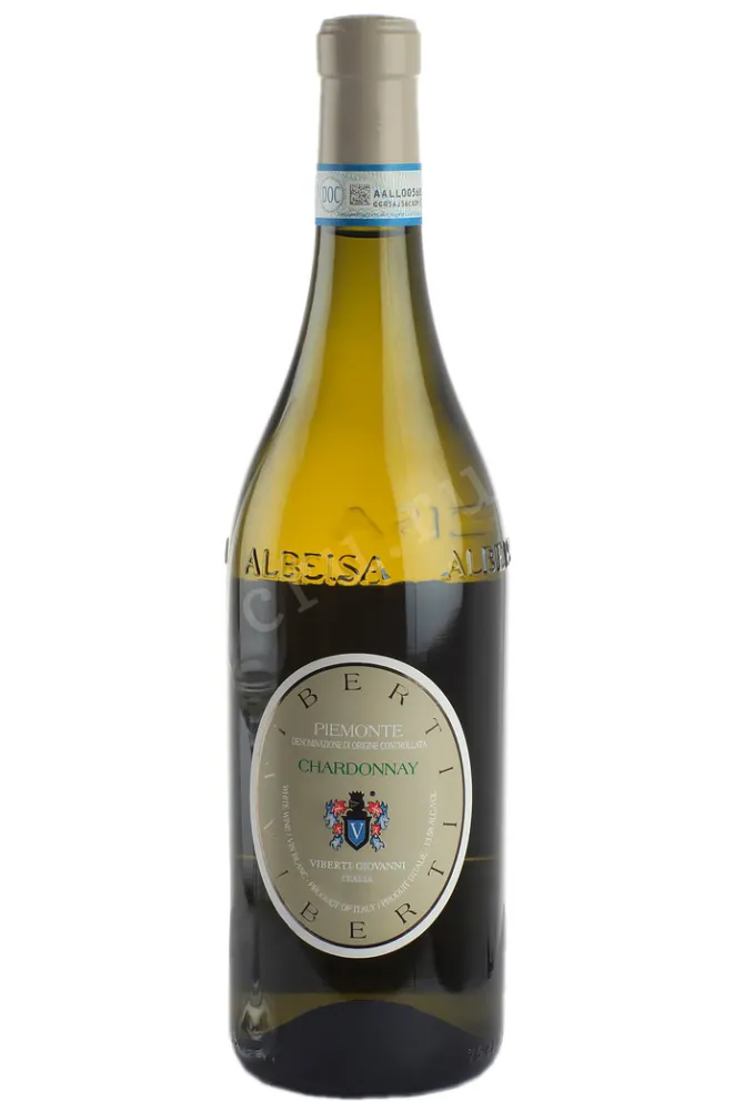 Вино Viberti Giovanni Chardonnay Piemonte 2014 0.75 л