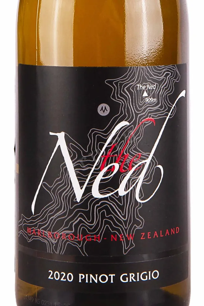 Этикетка The Ned Pinot Grigio 2020 0.75 л