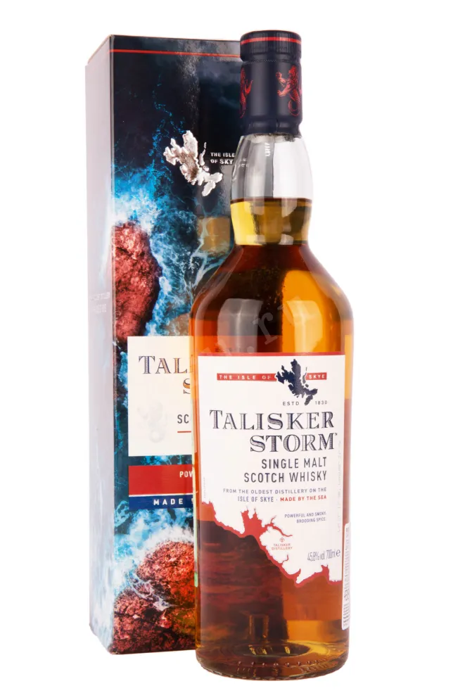 Виски Talisker Storm with gift box  0.7 л