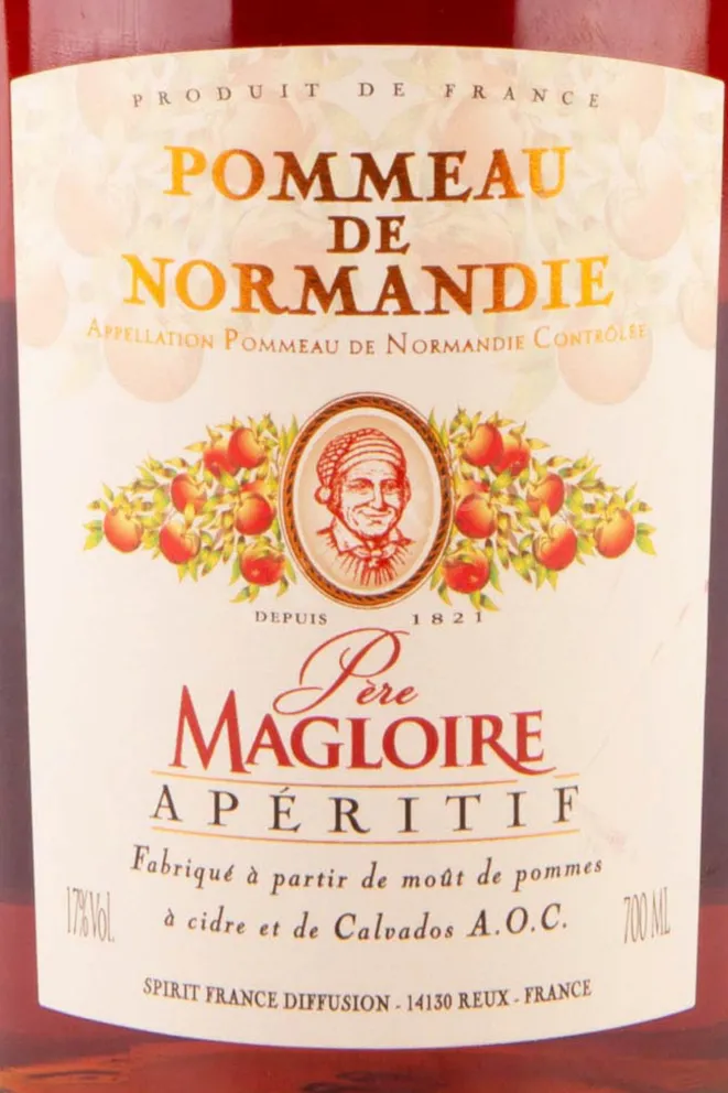 Этикетка Pere Magloire Pommeau de Normandie 0.7 л