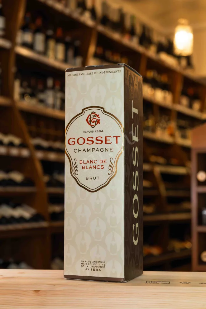 В магазине Крю Профи Gosset Blanc De Blancs Brut in gift box 2019 0.75 л