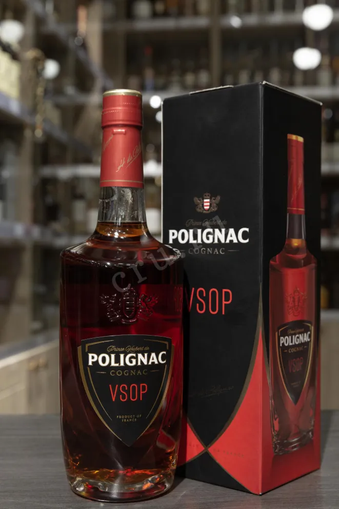 В магазине Крю Профи Prince Hubert de Polignac VSOP in gift box 0.7 л