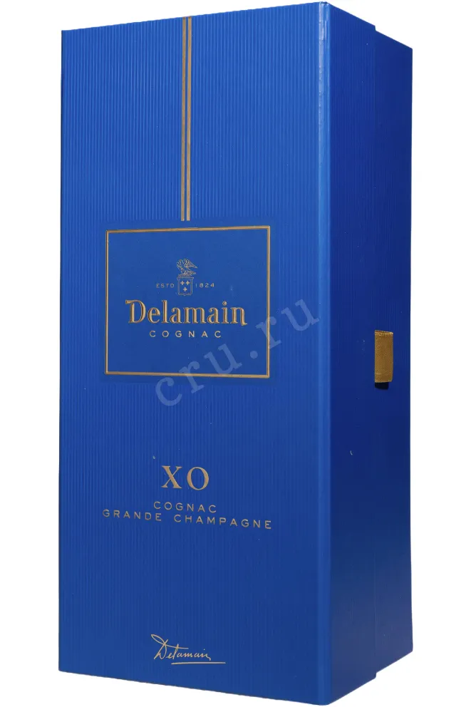 Подарочная коробка Delamain XO Grande Champagne in gift box 2014 0.7 л