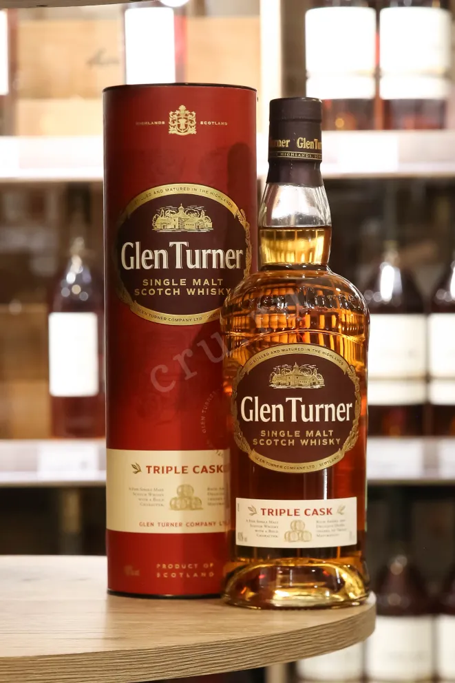 В магазине Крю Профи Glen Turner Triple Cask Single Malt in tube 0.7 л