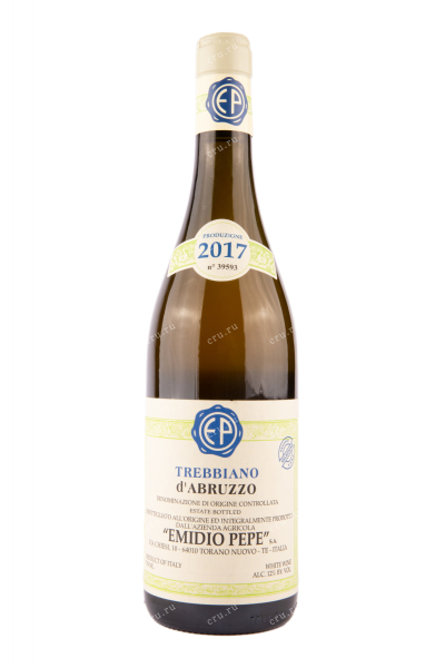 Вино Trebbiano d'Abruzzo Emidio Pepe 2017 0.75 л