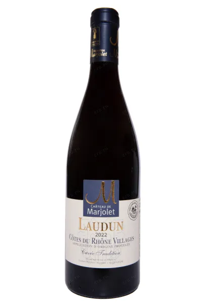 Вино Chateau de Marjolet Cuvee Tradition Cotes du Rhone Villages Laudun  2022 0.75 л