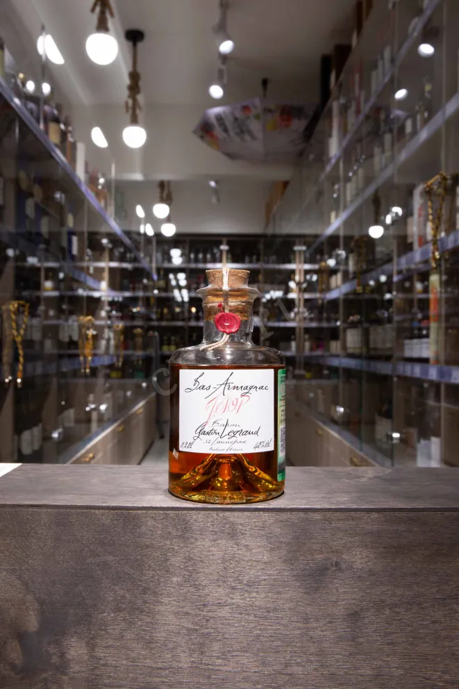 Набор арманьяков Baron G. Legrand Bas-Armagnac gift set 4 wooden box 1993/2003/2018/ 0.2 л