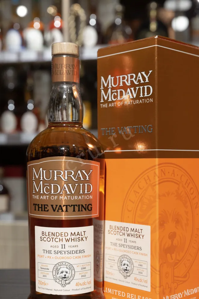 В магазине Крю Профи Murray McDavid The Vatting The Speysiders 11 years old gift box 0.7 л