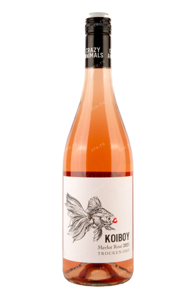 Вино Koiboy Merlot Rose Trocken 2021 0.75 л