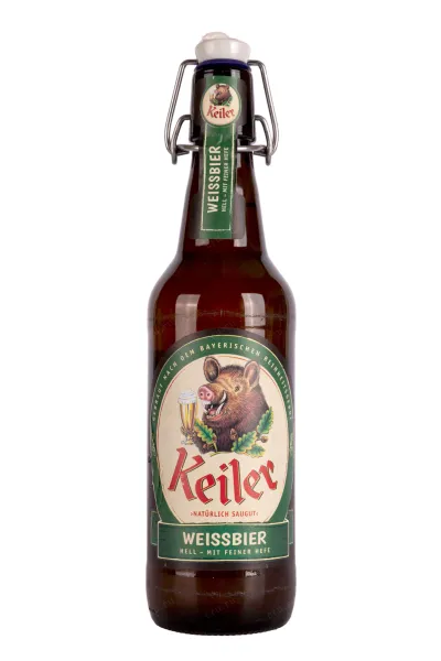 Пиво Keiler Wessbier Hell  0.5 л