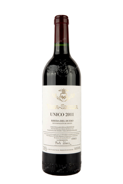 Вино Vega-Sicilia Unico 2011 0.75 л