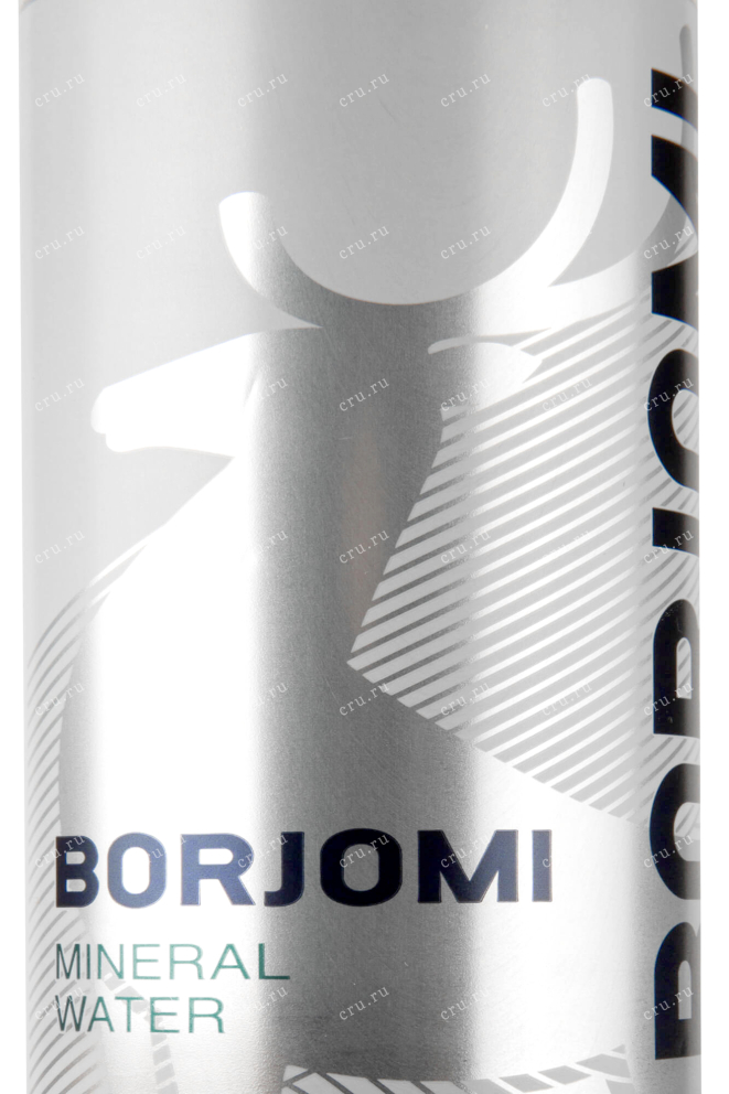 Этикетка Borjomi  0,33 л