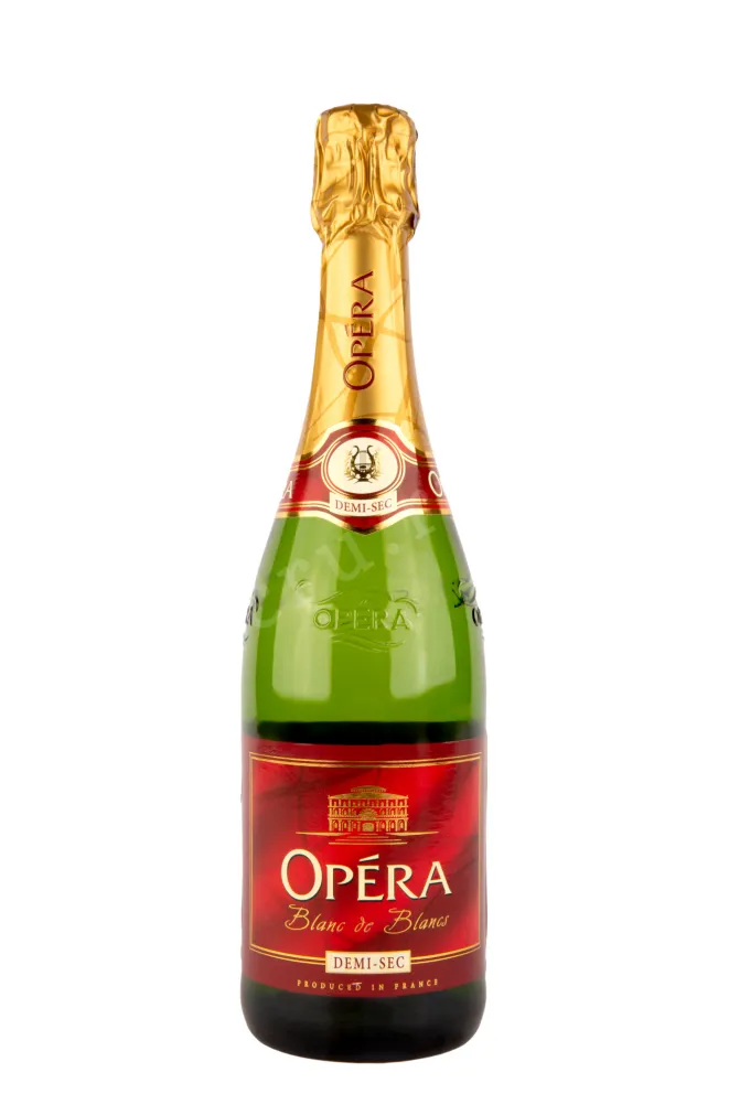 Игристое вино Opera Blanc de Blancs Demi-Sec  0.75 л
