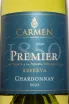 Этикетка Carmen Premier Reserva Chardonnay 2023 0.75 л