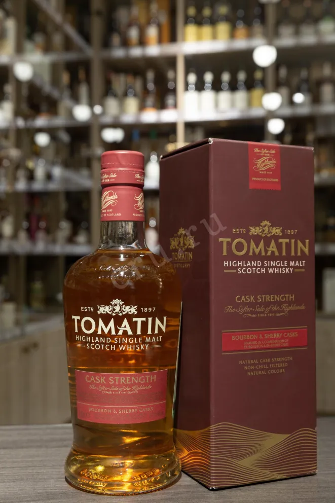 В магазине Крю Профи Tomatin Cask Strength in gift box 0.7 л