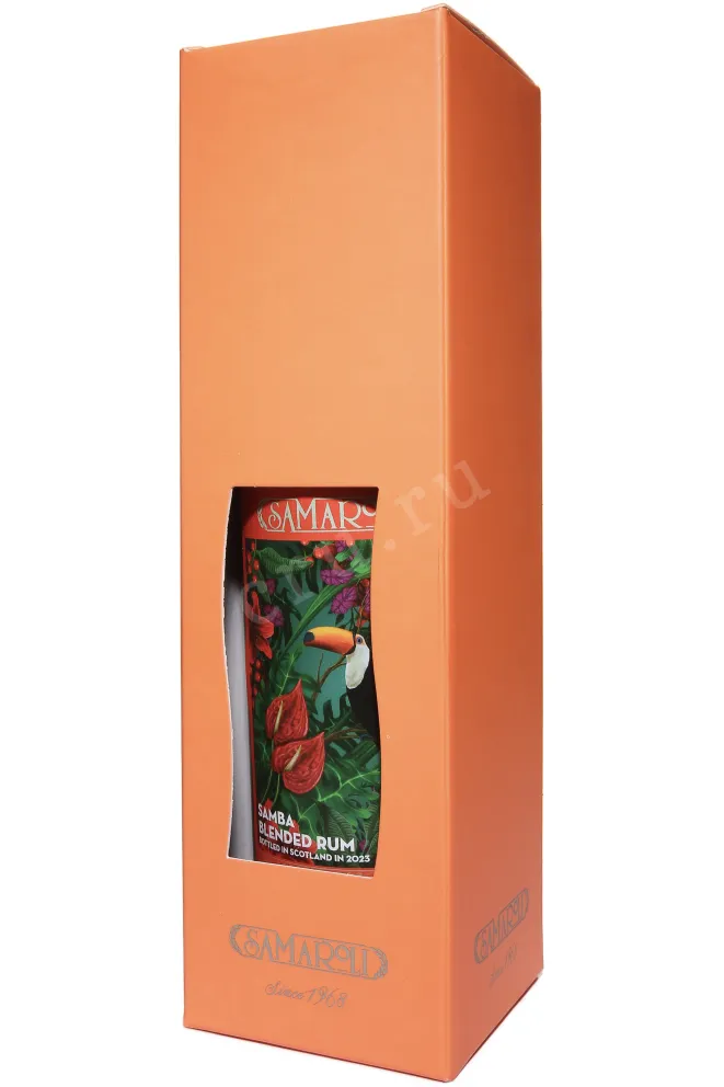 В подарочной коробке Samaroli Samba in gift box 0.7 л