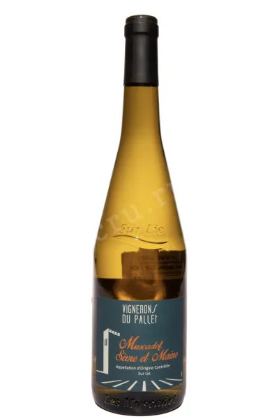 Вино Vignerons du Pallet Muscadet Sevre et Maine sur Lie 2022 0.75 л
