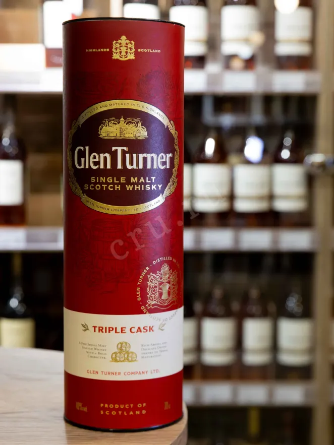В магазине Крю Профи Glen Turner Triple Cask Single Malt in tube 0.7 л