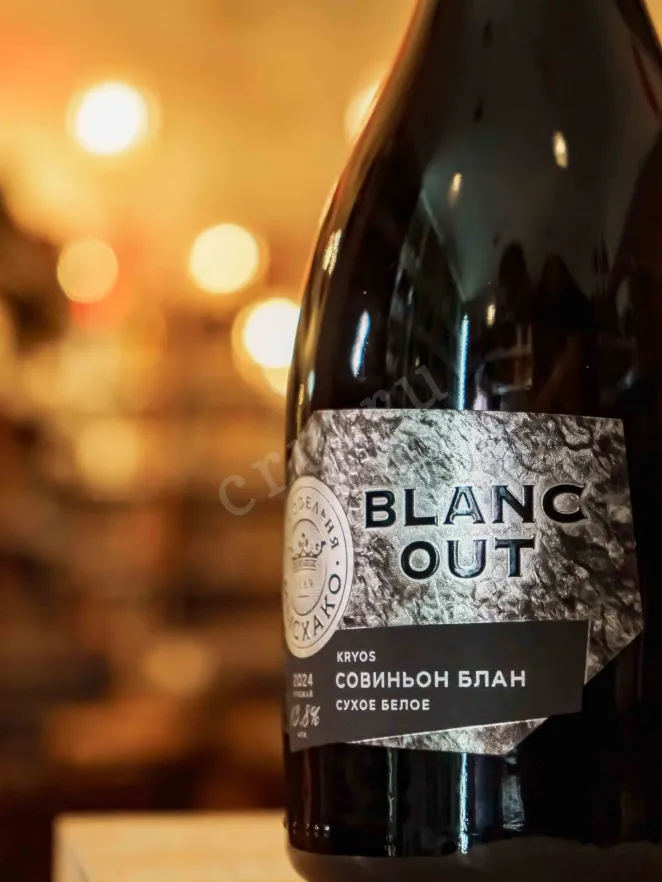В магазине Крю Профи Myskhako Blanc Out Kryos Sauvignon Blanc 2024 0.75 л