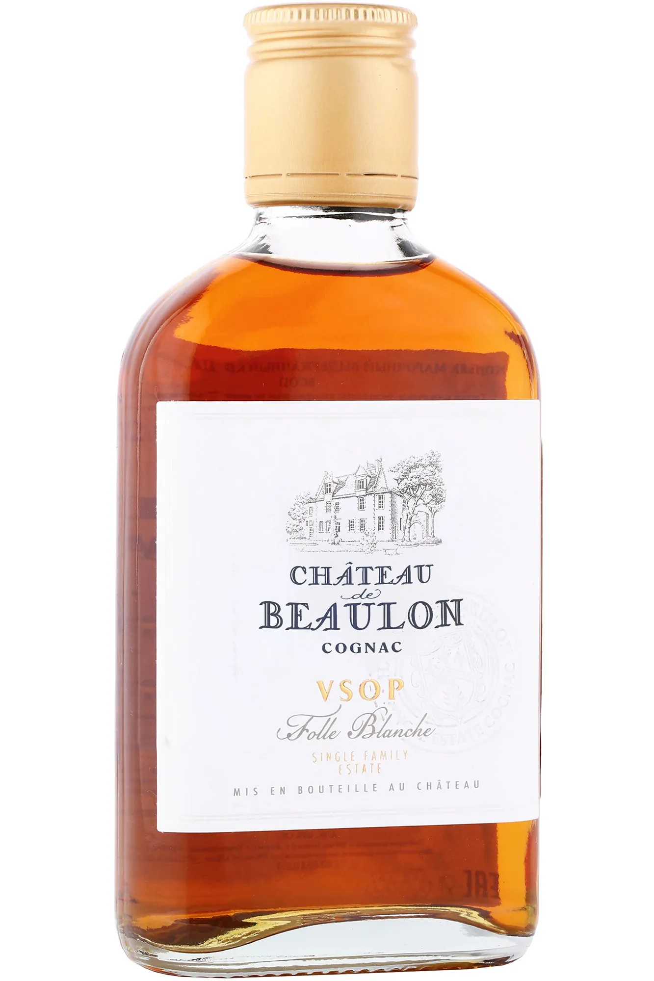 Фото — Коньяк Chateau de Beaulon VSOP  0.2 л