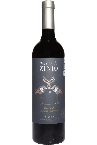 Вино Zinio Tempranillo Vendimia Seleccionada 2021 0.75 л