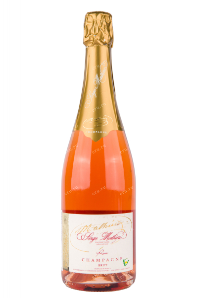 Шампанское Serge Mathieu Brut Rose  0.75 л