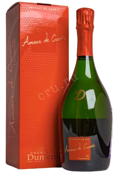 Шампанское Dumenil Amour de Cuvee Blanc de Noirs gift box 2017 0.75 л