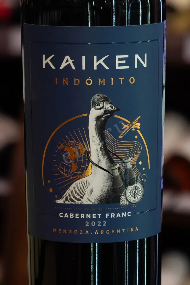 В магазине Крю Профи Kaiken Indomito Cabernet Franc Mendoza 2022 0.75 л