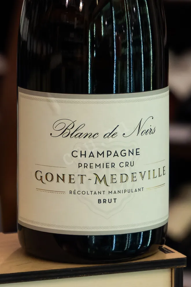 В магазине Крю Профи Gonet-Medeville Blanc de Noirs Premier Cru Brut 2021 0.75 л