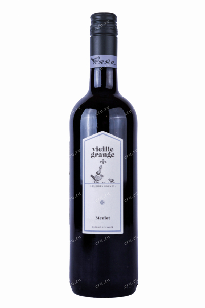 Вино Vieille Grange Les Fines Roches Merlot 2021 0.75 л