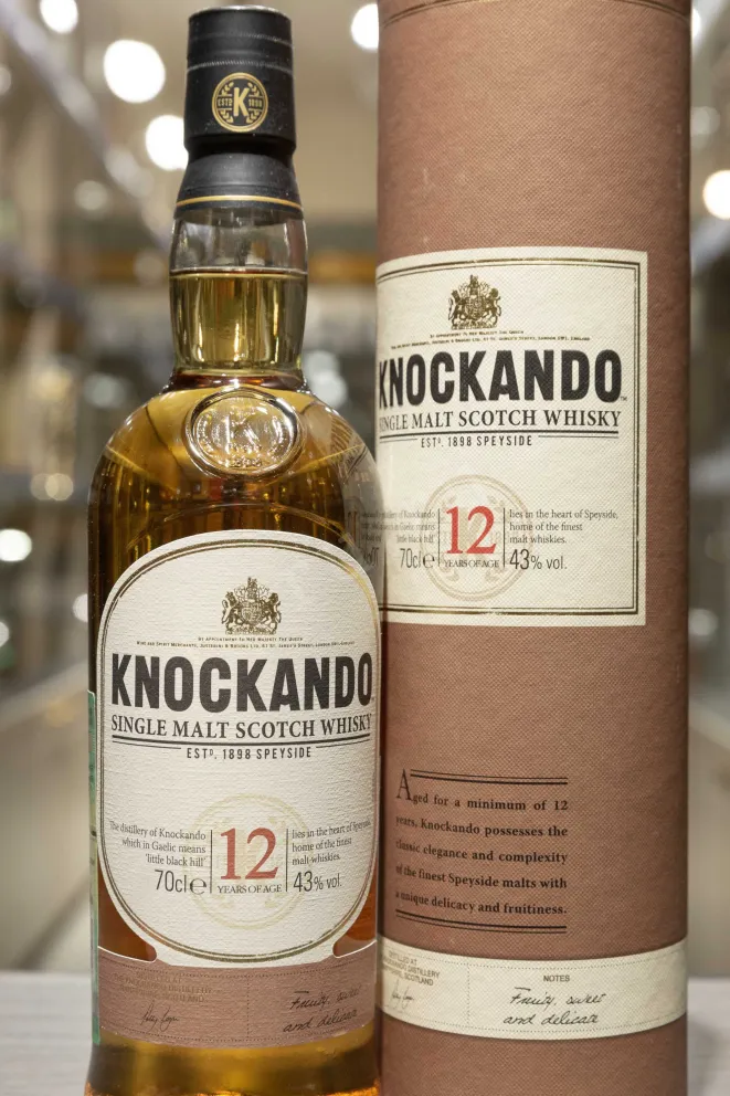 В магазине Крю Профи Knockando 12 Years Old in tube 0.7 л