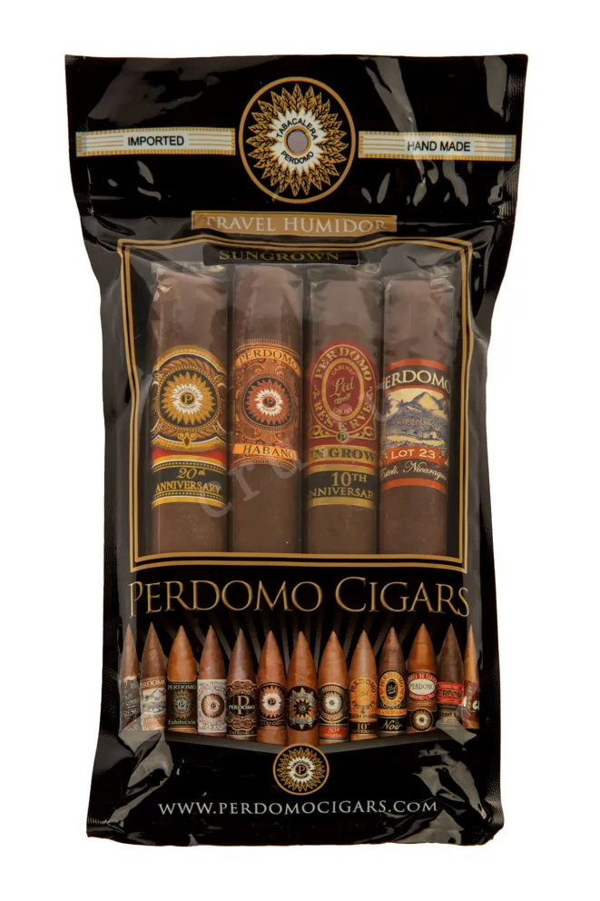 Сигары Perdomo Humified Bags Assortment Epicure Sun Grown *4