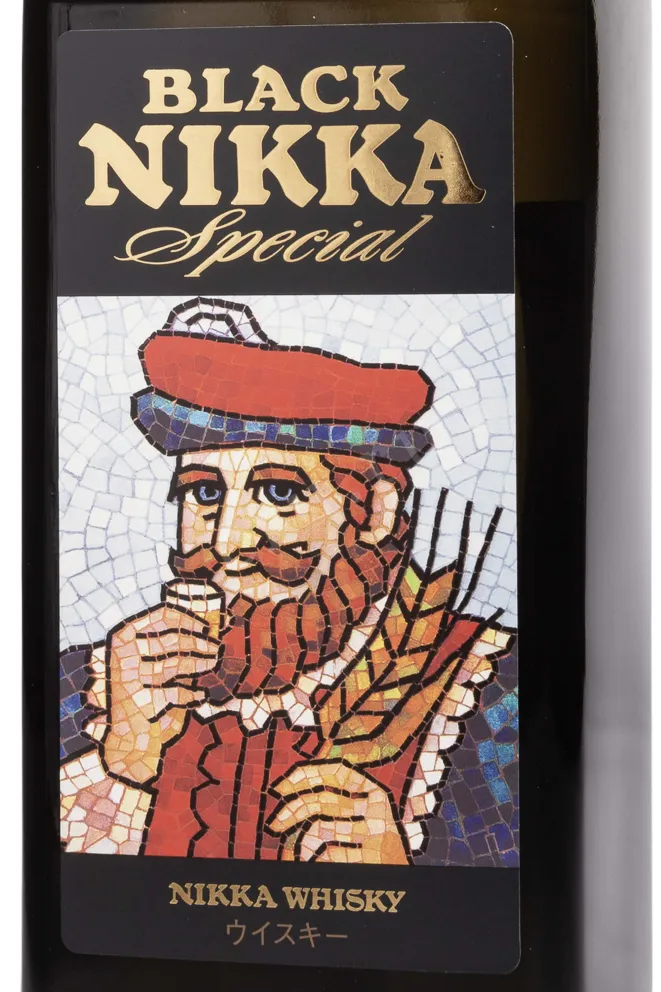 Этикетка Nikka Black Special 0.72 л