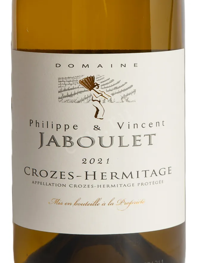Этикетка Philippe & Vincent Jaboulet Crozes-Hermitage 2021 0.75 л
