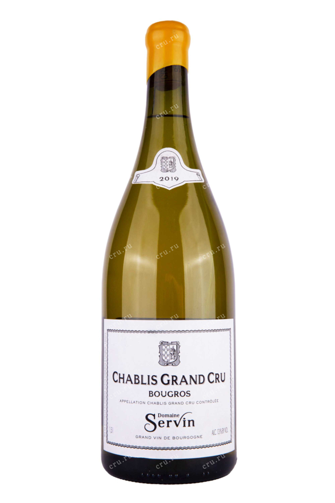 Вино Domaine Servin Chablis Grand Cru Bougros 2019 1.5 л