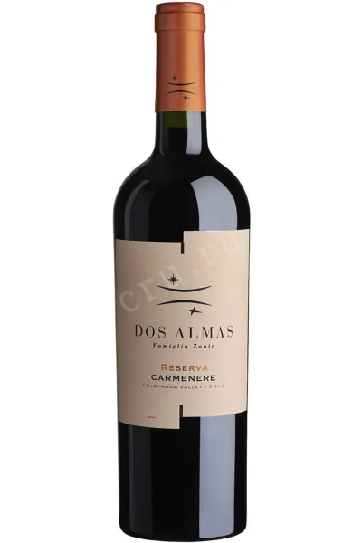 Вино Dos Almas Reserva Carmenere 2023 0.75 л