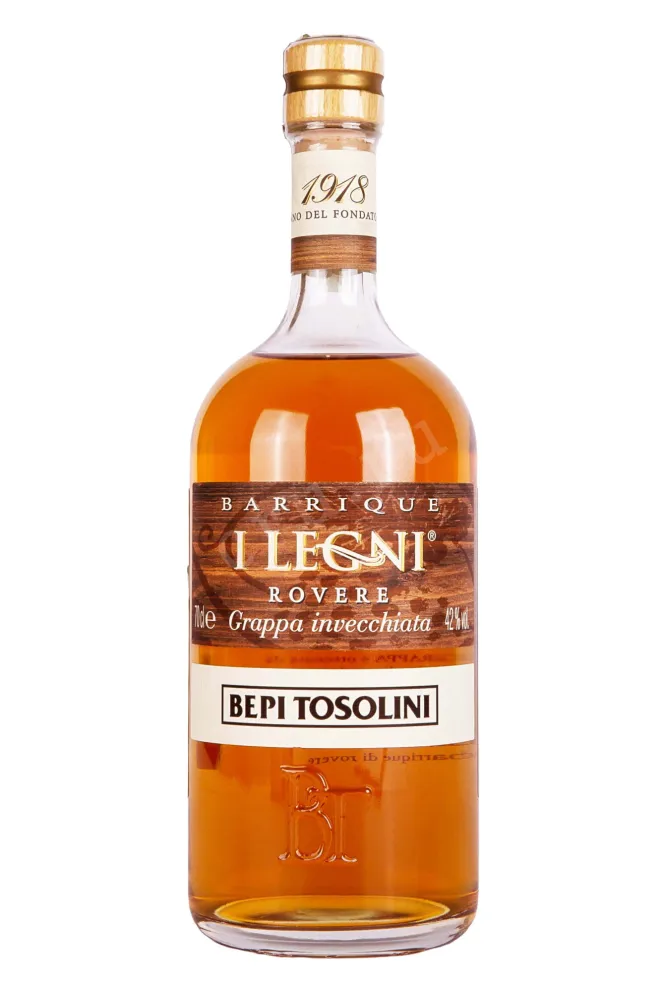 Граппа Bepi Tosolini I Legni Rovere  0.7 л